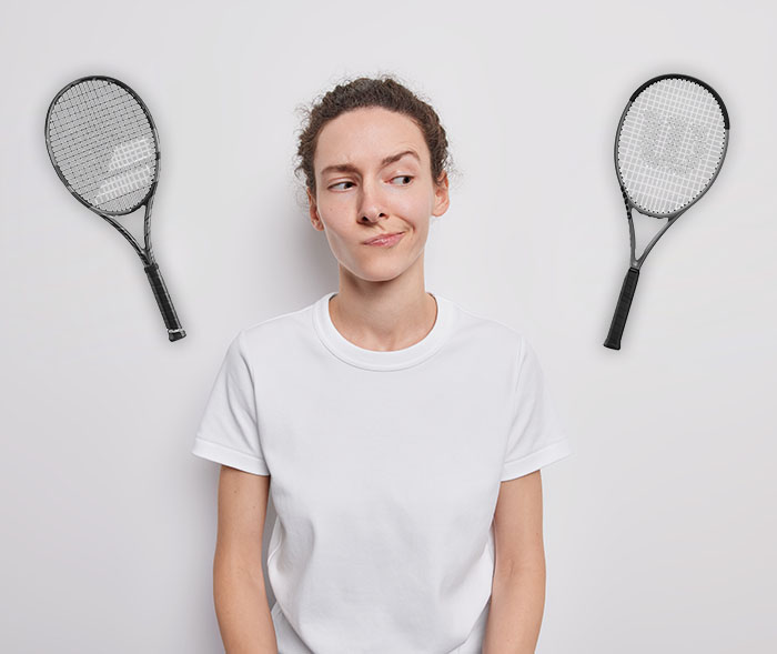 imagen introductoria sobre el contenido: raqueta de tenis para principiantes